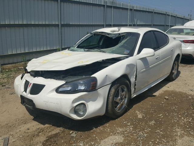 2G2WS522341305247 - 2004 PONTIAC GRAND PRIX WHITE photo 2