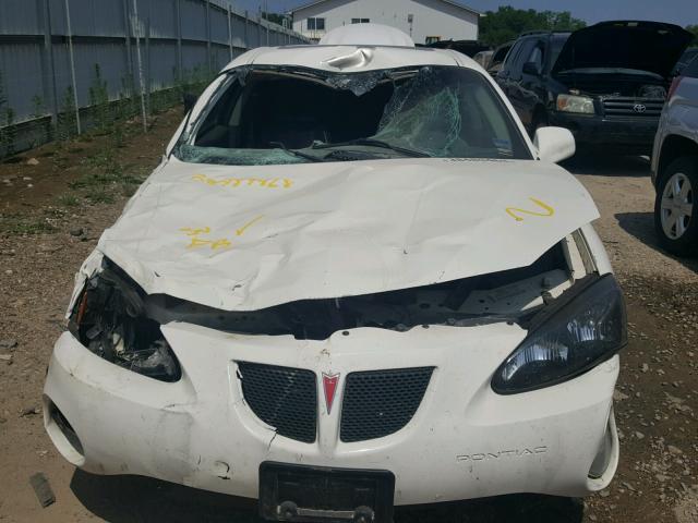 2G2WS522341305247 - 2004 PONTIAC GRAND PRIX WHITE photo 9