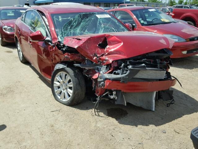 1G4GC5ER2CF360572 - 2012 BUICK LACROSSE RED photo 1