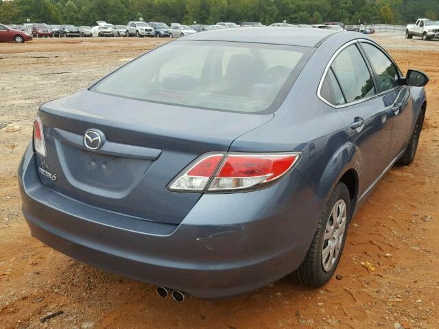 1YVHZ8BH6C5M04500 - 2012 MAZDA 6 I BLUE photo 4