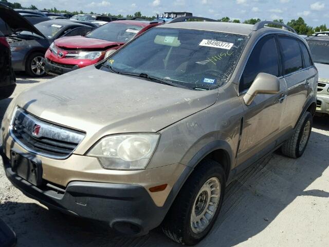 3GSCL33P78S650080 - 2008 SATURN VUE XE GOLD photo 2