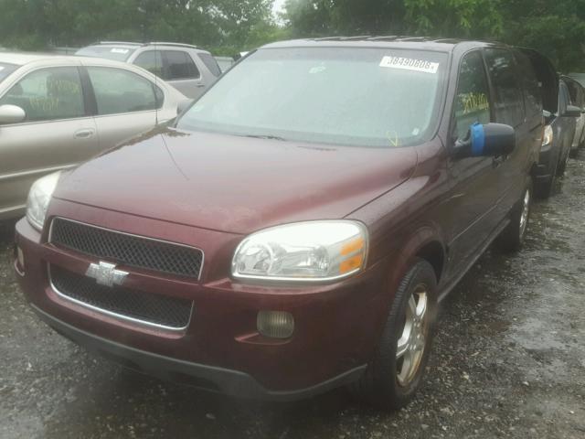 1GNDV231X7D155524 - 2007 CHEVROLET UPLANDER L 栗色 照片 2