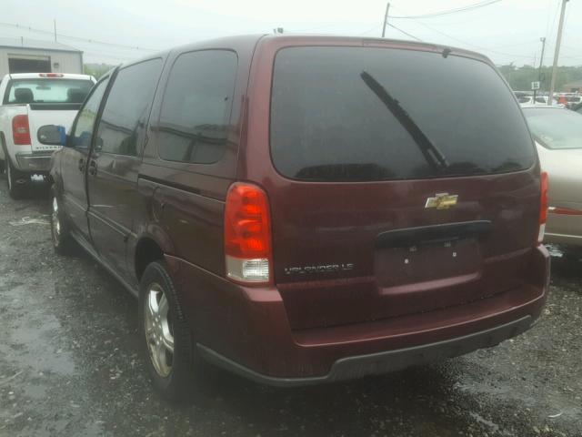 1GNDV231X7D155524 - 2007 CHEVROLET UPLANDER L 栗色 照片 3