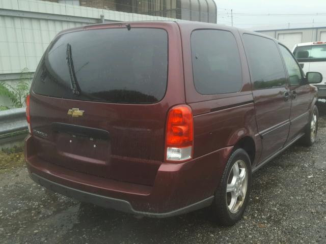 1GNDV231X7D155524 - 2007 CHEVROLET UPLANDER L 栗色 照片 4