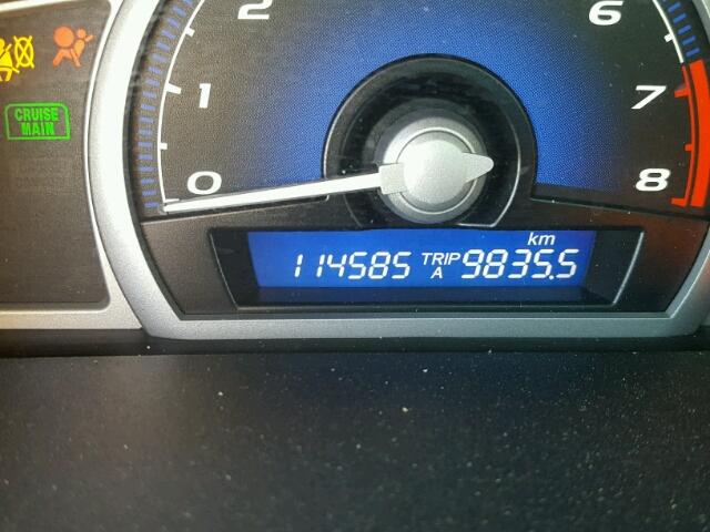 2HGFG1B04BH001869 - 2011 HONDA CIVIC EXL 蓝色 照片 8