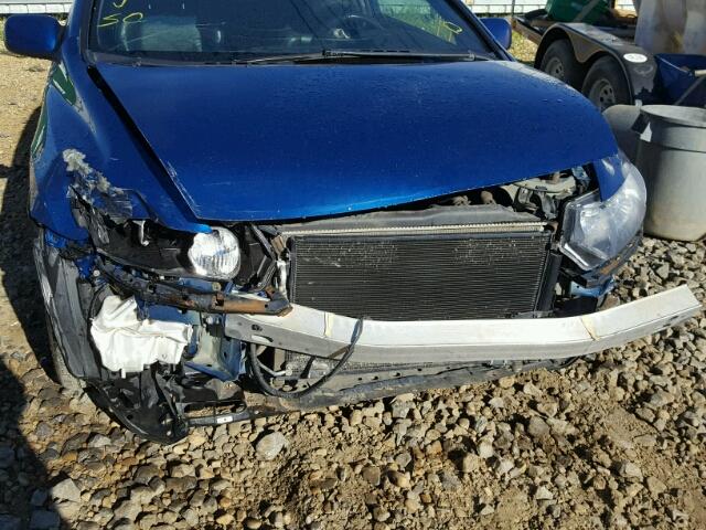 2HGFG1B04BH001869 - 2011 HONDA CIVIC EXL 蓝色 照片 9