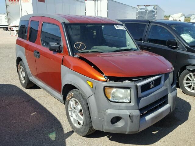 5J6YH28385L027422 - 2005 HONDA ELEMENT LX ORANGE photo 1