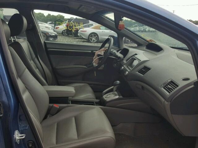 2HGFA1F99BH515923 - 2011 HONDA CIVIC EXL 蓝色 照片 5