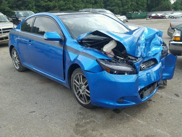 JTKDE3B78A0317341 - 2010 TOYOTA SCION TC BLUE photo 1