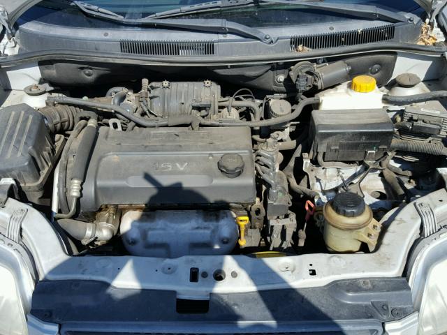 KL1TD56606B544061 - 2006 CHEVROLET AVEO BASE Արծաթագույն լուսանկար 7
