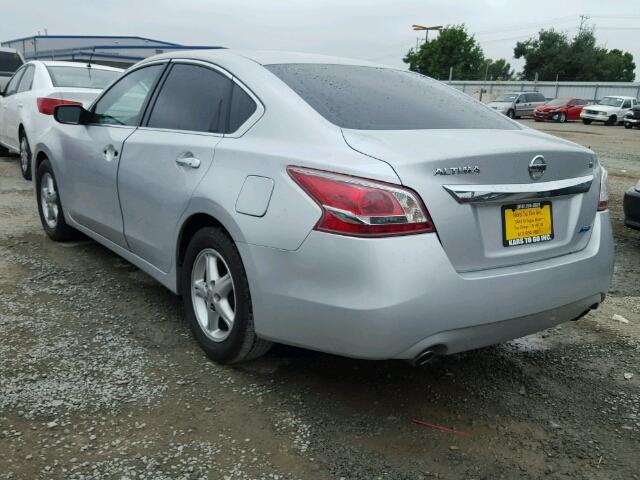 1N4AL3AP6DC204675 - 2013 NISSAN ALTIMA 2.5 SILVER photo 3