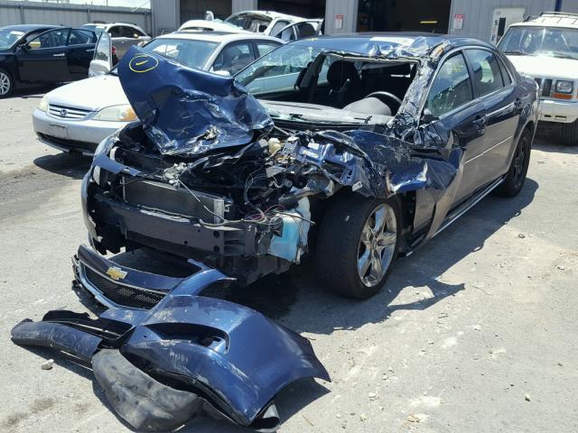 1G1ZC5EBXAF208836 - 2010 CHEVROLET MALIBU 1LT 蓝色 照片 2