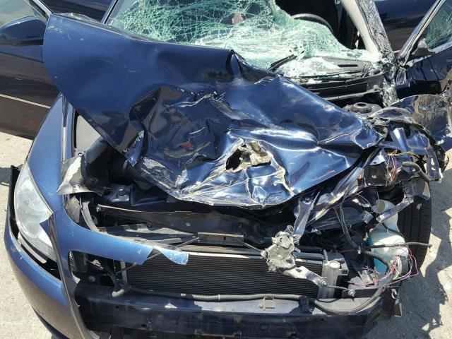 1G1ZC5EBXAF208836 - 2010 CHEVROLET MALIBU 1LT 蓝色 照片 7