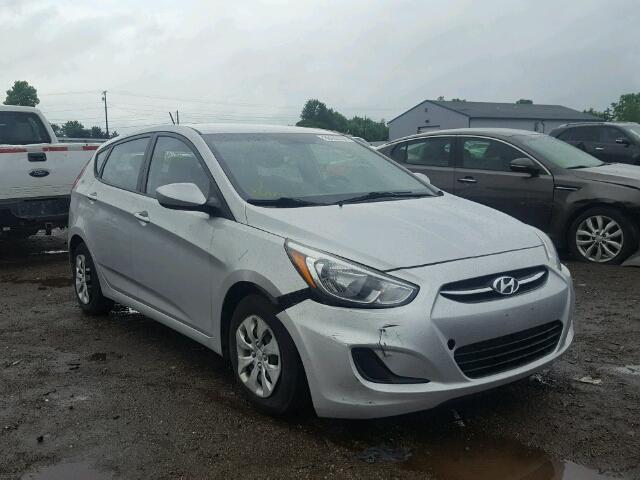 KMHCT5AE6FU233230 - 2015 HYUNDAI ACCENT GS SILVER photo 1