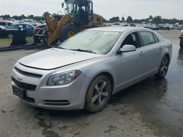 1G1ZC5E12BF214283 - 2011 CHEVROLET MALIBU 1LT 灰色 照片 2