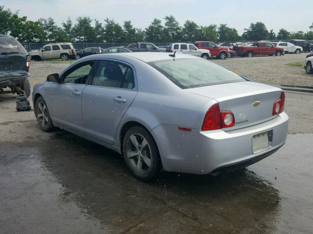 1G1ZC5E12BF214283 - 2011 CHEVROLET MALIBU 1LT 灰色 照片 3