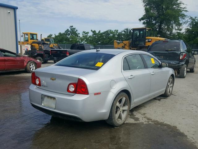 1G1ZC5E12BF214283 - 2011 CHEVROLET MALIBU 1LT 灰色 照片 4