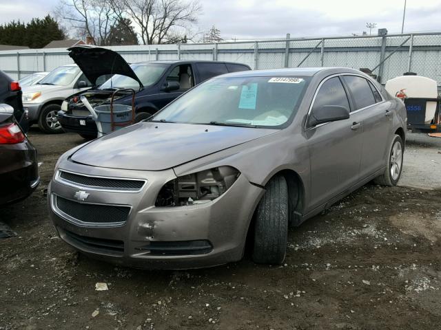 1G1ZA5E18BF325460 - 2011 CHEVROLET MALIBU LS GRAY photo 2