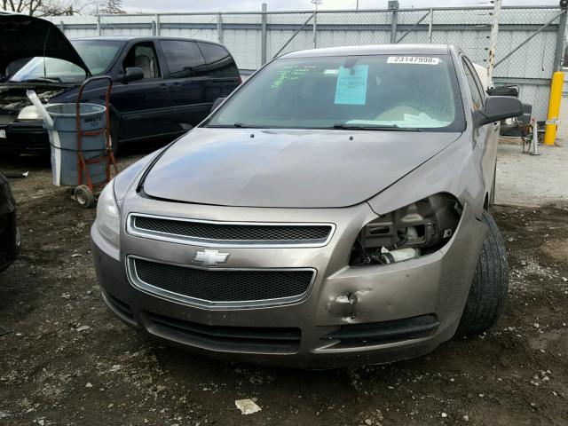 1G1ZA5E18BF325460 - 2011 CHEVROLET MALIBU LS GRAY photo 9
