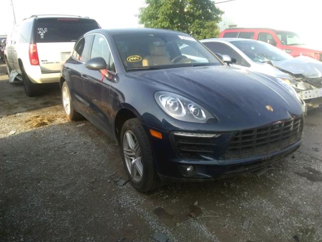 WP1AB2A51GLB45320 - 2016 PORSCHE MACAN S BLUE photo 1