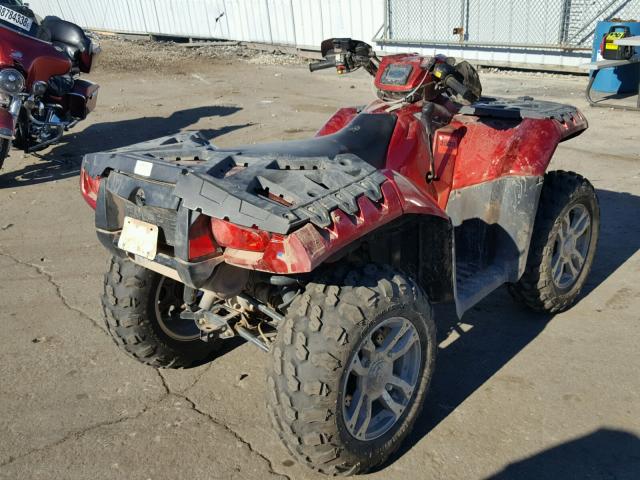 4XAZN55A29A553660 - 2009 POLARIS SPORTSMAN 红色 照片 4