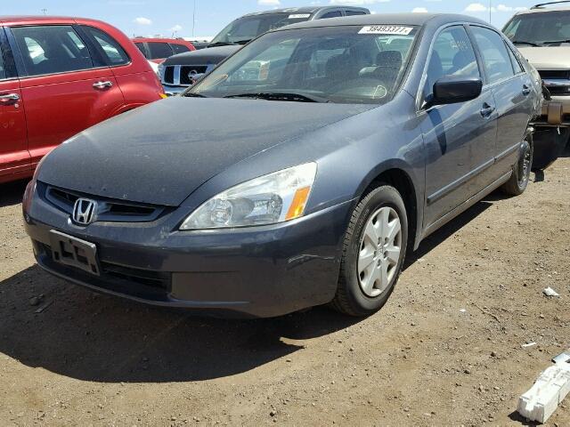 3HGCM56343G703327 - 2003 HONDA ACCORD LX GRAY photo 2