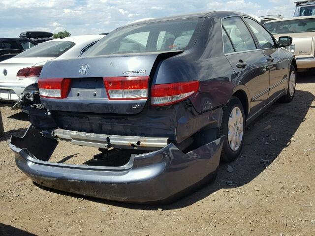 3HGCM56343G703327 - 2003 HONDA ACCORD LX GRAY photo 4