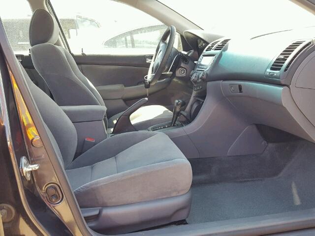 3HGCM56343G703327 - 2003 HONDA ACCORD LX GRAY photo 5