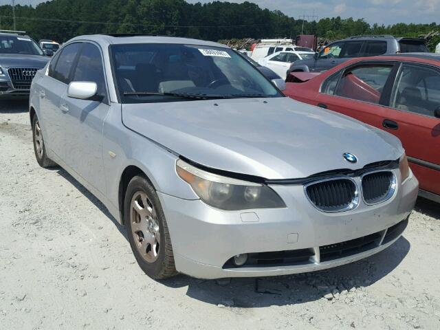 WBANA53554B174046 - 2004 BMW 525 I SILVER photo 1