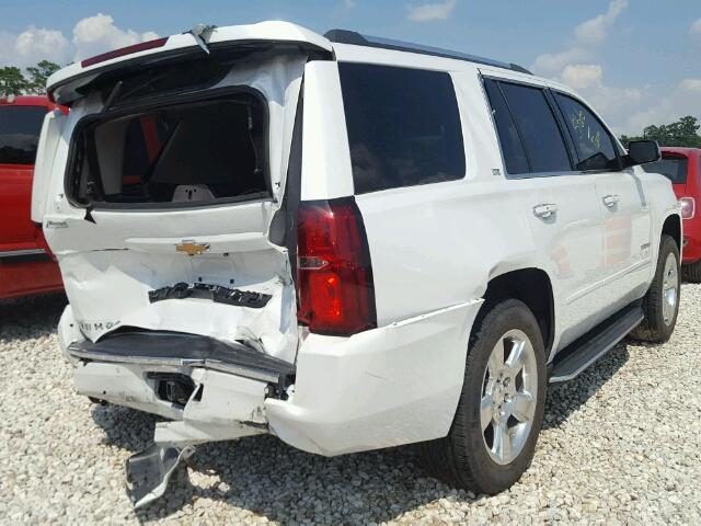 1GNSCCKC2GR468415 - 2016 CHEVROLET TAHOE C150 WHITE photo 4