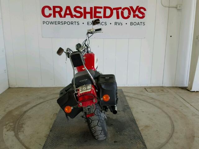 1HFSC1807VA101652 - 1997 HONDA VT1100C1/A RED photo 4