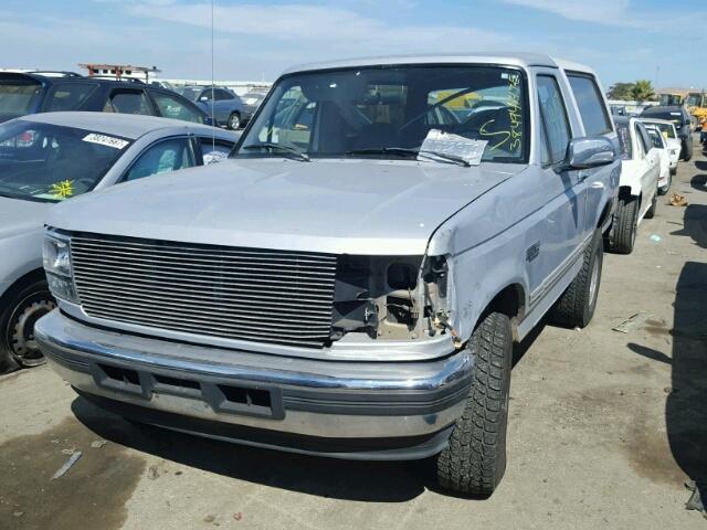 1FMEU15N9TLA45649 - 1996 FORD BRONCO U10 WHITE photo 2