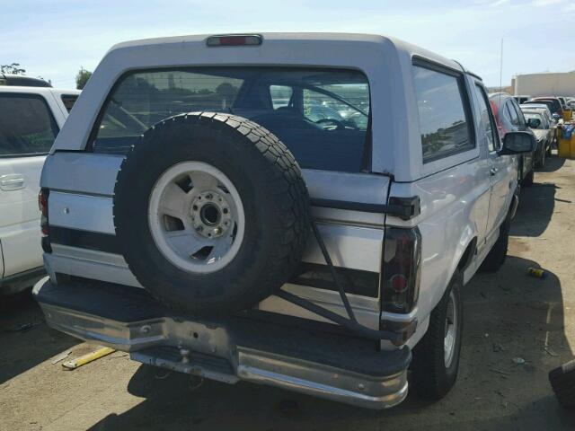 1FMEU15N9TLA45649 - 1996 FORD BRONCO U10 WHITE photo 4