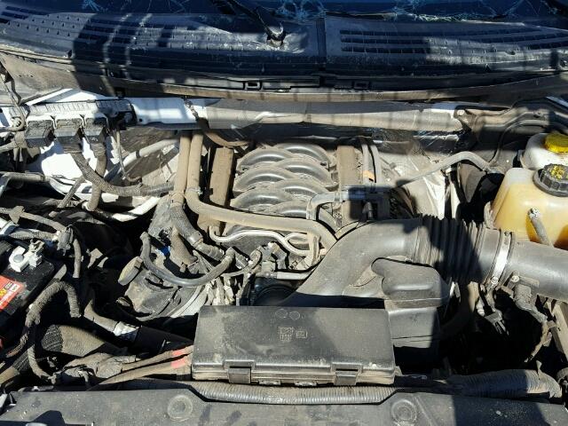 1FTFX1EF4EKF25857 - 2014 FORD F150 WHITE photo 7