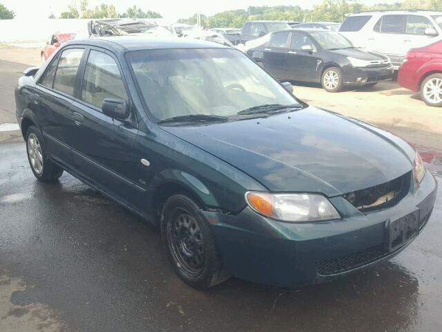 JM1BJ225330135357 - 2003 MAZDA PROTEGE GREEN photo 1