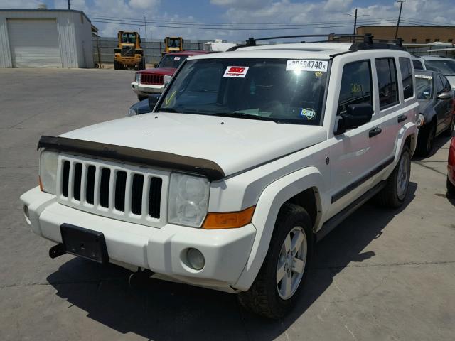 1J8HG48N36C219525 - 2006 JEEP COMMANDER 白色 照片 2