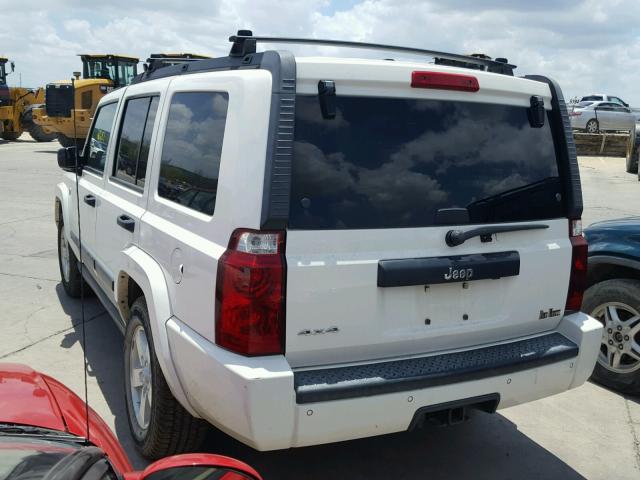 1J8HG48N36C219525 - 2006 JEEP COMMANDER 白色 照片 3