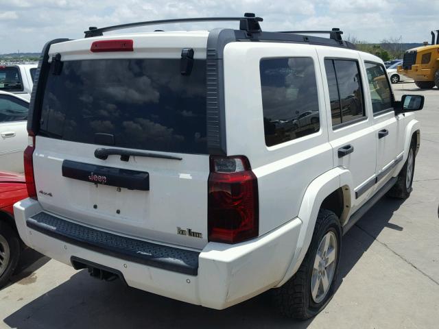 1J8HG48N36C219525 - 2006 JEEP COMMANDER 白色 照片 4