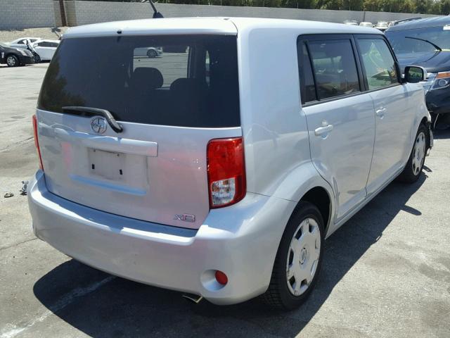 JTLZE4FE2CJ013161 - 2012 TOYOTA SCION XB Silber Foto 4