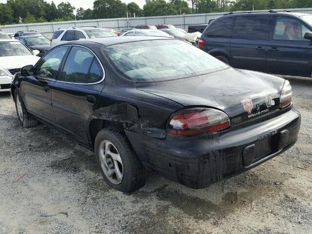 1G2WJ52J5YF237896 - 2000 PONTIAC GRAND PRIX BLACK photo 3
