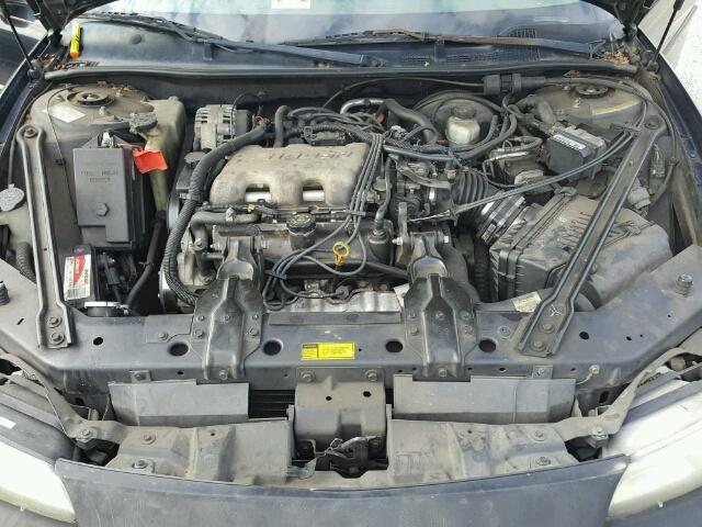 1G2WJ52J5YF237896 - 2000 PONTIAC GRAND PRIX BLACK photo 7