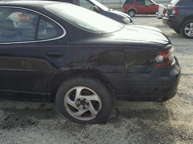 1G2WJ52J5YF237896 - 2000 PONTIAC GRAND PRIX BLACK photo 9