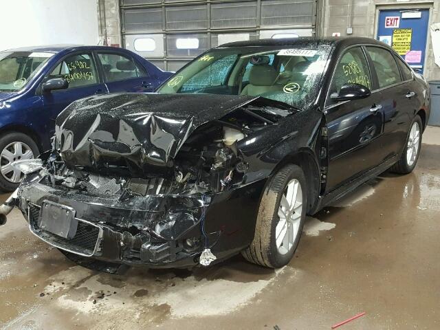 2G1WC5E30E1152009 - 2014 CHEVROLET IMPALA LIM BLACK photo 2