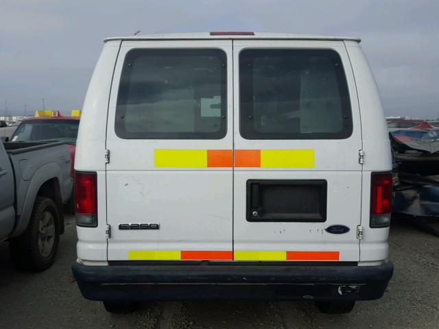 1FTNE2EL0ADA09944 - 2010 FORD ECONOLINE WHITE photo 6