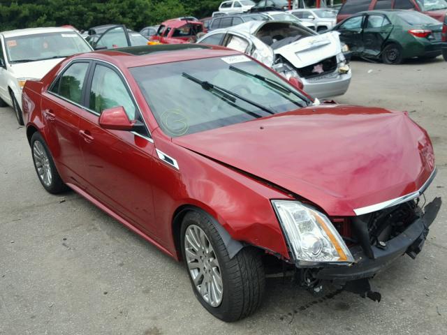 1G6DJ5ED4B0111096 - 2011 CADILLAC CTS PERFOR BURGUNDY photo 1