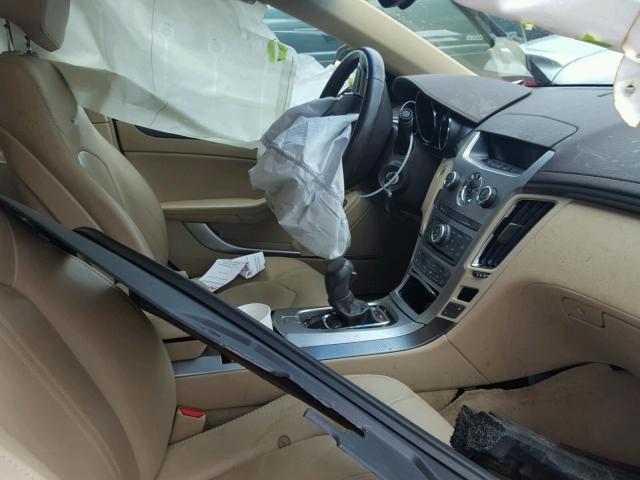 1G6DJ5ED4B0111096 - 2011 CADILLAC CTS PERFOR BURGUNDY photo 5