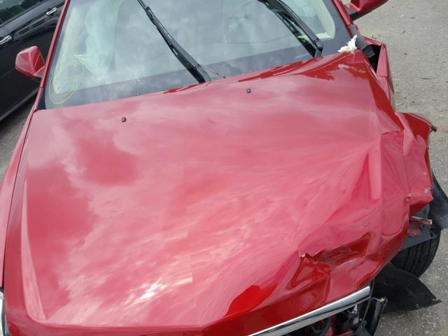 1G6DJ5ED4B0111096 - 2011 CADILLAC CTS PERFOR BURGUNDY photo 7