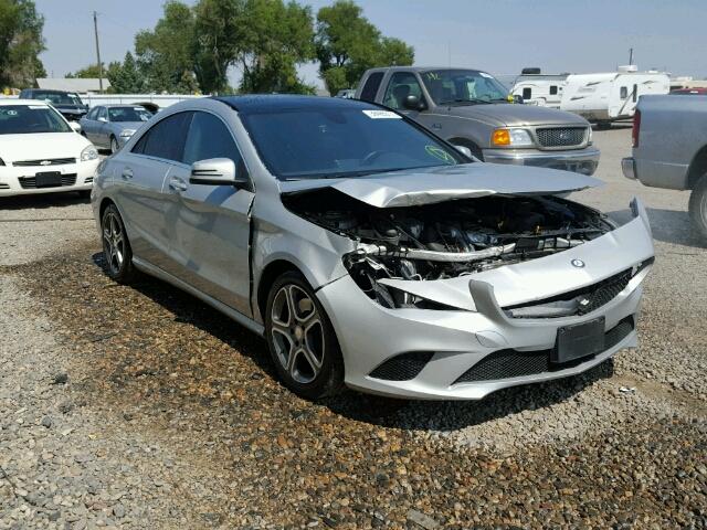 WDDSJ4EB7EN068576 - 2014 MERCEDES-BENZ CLA 250 SILVER photo 1