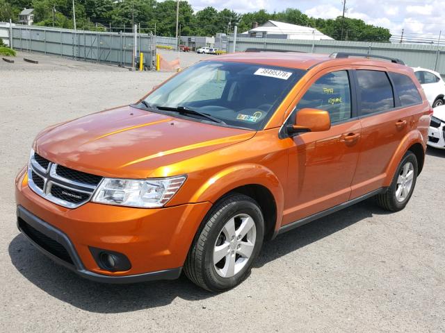 3D4PG1FG1BT503050 - 2011 DODGE JOURNEY MA ORANGE photo 2