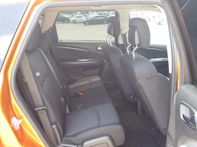 3D4PG1FG1BT503050 - 2011 DODGE JOURNEY MA ORANGE photo 6